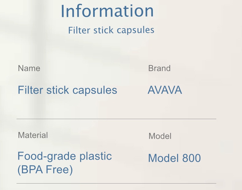 AVAVA Ionized Magnesium Hydrogen Filter Capsules-9
